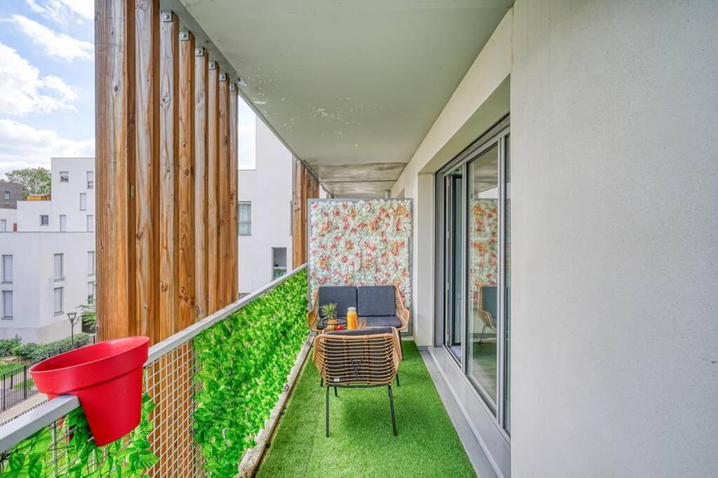 T2 Luxe Proche Paris Terrasse Parking Prive Apartment วิทรี-ซูร์-แซน ภายนอก รูปภาพ