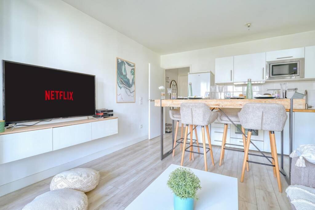 T2 Luxe Proche Paris Terrasse Parking Prive Apartment วิทรี-ซูร์-แซน ภายนอก รูปภาพ